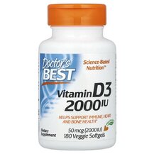 Vitamin D3 50 mcg 2000 IU Витамин D3 Doctor's Best