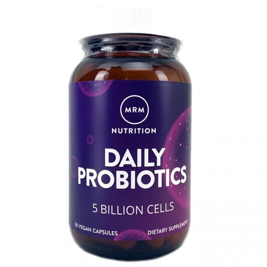 Основне фото товару MRM, Daily Probiotic, Пробіотик 5 млрд, 30 капсул