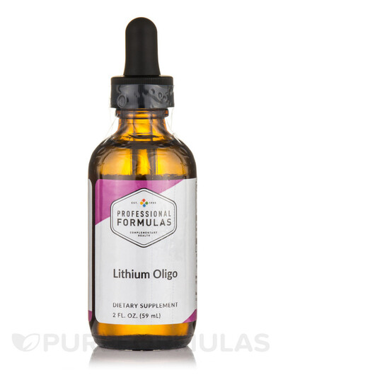 Основное фото товара Professional Formulas, Литий, Lithium Oligo, 59 мл