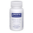 Фото товару Pure Encapsulations, Vitamin D3 & K2, Вітаміни D3 K2, 60 капс
