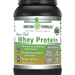 Фото товару Amazing Formulas Grass-Fed Whey Protein Unflavored, Протеїн, 2 Lb