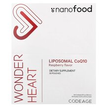 Коензим CoQ10 Wonder Heart Liposomal CoQ10 Raspberry 30
