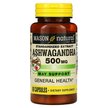 Фото товара Standardized Extract Ashwagandha 500 mg Фото товара Mason, Ашвагандха 500 мг, Ashwagandha 500 mg, 60 капсул