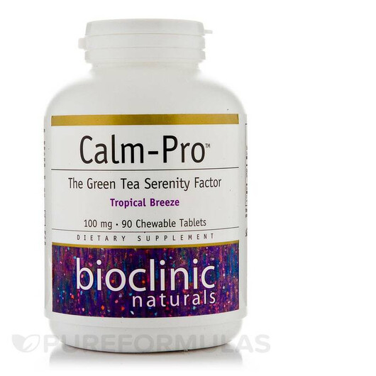 Основне фото товару Calm-Pro 100 mg Основне фото товару Bioclinic Naturals, Calm-Pro 100 mg, Кальцій, 90 таблеток