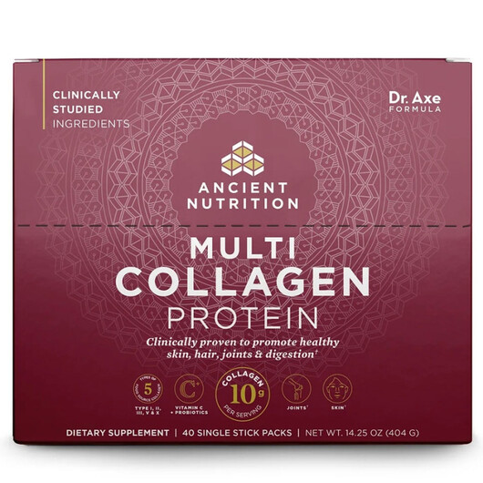 Основне фото товару Multi Collagen Protein Основне фото товару Multi Collagen Protein, Колаген, 40 Single Stick Packs