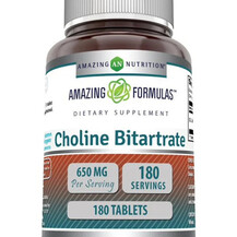 Amazing Formulas Choline Bitartrate Холин Amazing