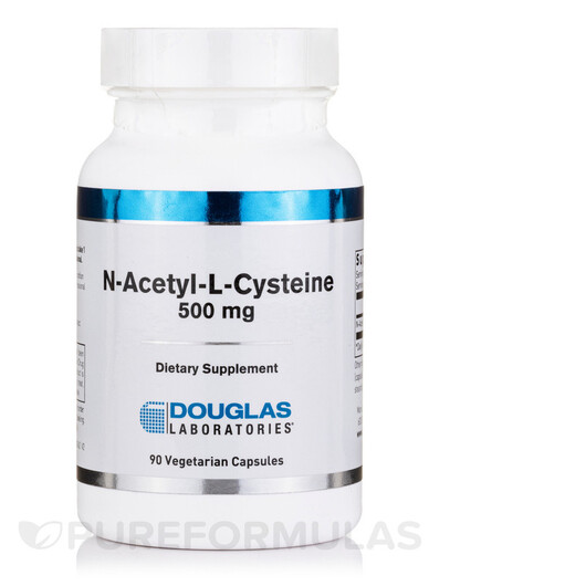 Основное фото товара N-ацетилцистеин, N-Acetyl-L-Cysteine 500 mg, 90 капсул