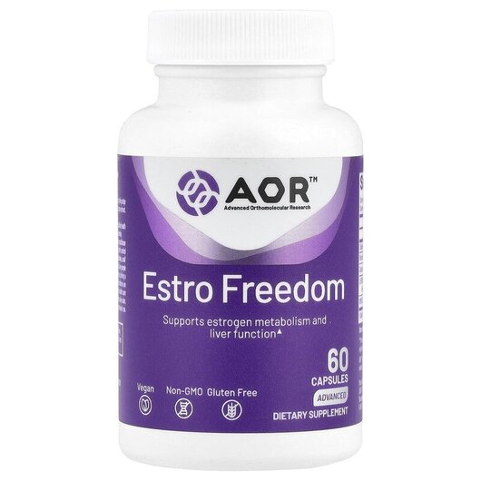 Основне фото товару AOR, Estro Freedom, Підтримка естрогену, 60 капсул