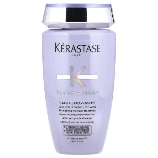 Основное фото товара Bain Ultra-Violet Purple Shampoo Основное фото товара Kerastase, Шампунь, Bain Ultra-Violet Purple Shampoo, 250 мл
