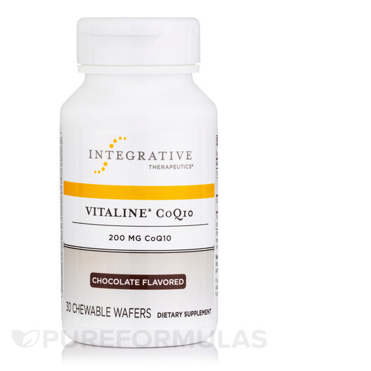 Основное фото товара Vitaline CoQ10 200 mg Chocolate Flavor Основное фото товара Коэнзим CoQ10, Vitaline CoQ10 200 mg Chocolate Flavor, 30 таблето