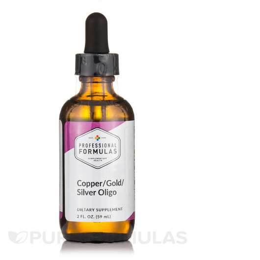 Основное фото товара Copper/Gold/Silver Oligo Основное фото товара Professional Formulas, Медь, Copper/Gold/Silver Oligo, 59 мл