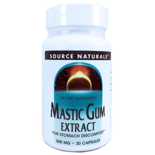 Основное фото товара Mastic Gum Extract 500 mg Основное фото товара Мастиковая смола 500 мг, Mastic Gum Extract 500 mg, 30 капсул