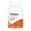 Фото товару Iron Plus Vitamin C Фото товару Bariatric Fusion, Iron Plus Vitamin C, Залізо, 60 капсул