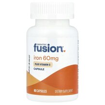 Залізо Iron Plus Vitamin C Bariatric Fusion 60 капсул