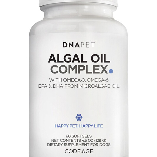 Основное фото товара DNA PET - Algal Oil Complex Основное фото товара CodeAge, Веганская Омега-3, DNA PET - Algal Oil Complex, 60 капсу