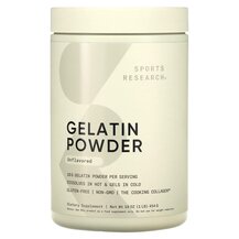 Желатин Gelatin Powder Unflavored Sports Research 454 г Желатин Gelatin Powder Unflavored Sports Research 454 г