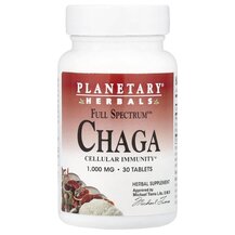 Гриби Чага Full Spectrum Chaga 1000 mg Planetary Herbals