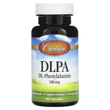 DLPA DL-Phenylalanine 500 mg L-Фенилаланин Carlson DLPA DL-Phenylalanine 500 mg L-Фенилаланин Carlson