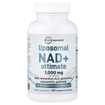 Нікотинамід НАД+ Liposomal NAD + Ultimate Micro 60 капсул