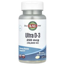 Ультра D-3 10000 МО Ultra D-3 250 mcg KAL 90 капсул