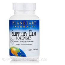 Slippery Elm Lozenges Strawberry 150 mg Скользкий вяз