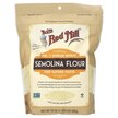Фото товара Semolina Flour Фото товара Bob's Red Mill, Зерновые культуры, Semolina Flour, 680 г