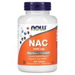 Фото товара NAC 1000 mg Фото товара NOW Foods, NAC N-ацетилцистеин 1000 мг, NAC 1000 mg, 120 таблеток