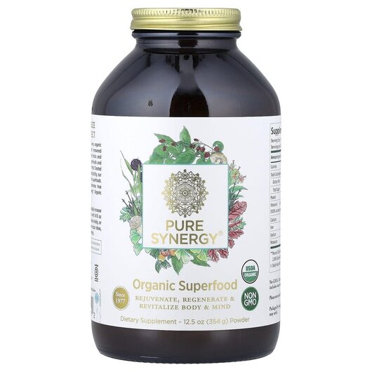 Основне фото товару The Original Superfood Powder Основне фото товару Pure Synergy, Superfood Powder, Суперфуд, 354 г
