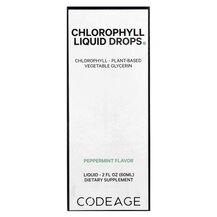 Хлорофіл Vegan Chlorophyll+ Liquid Drops Peppermint 50 mg