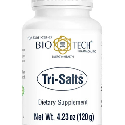 Основное фото товара Tri-Salts Powder Основное фото товара Bio-Tech Pharmacal, Соль, Tri-Salts Powder, 4.23 oz