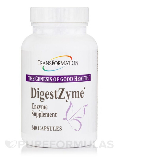 Основное фото товара DigestZyme Основное фото товара Transformation Enzymes, Ферменты, DigestZyme, 240 капсул