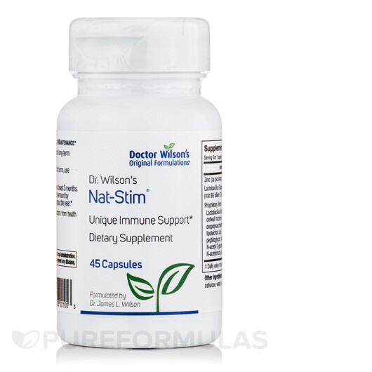 Основне фото товару Nat-Stim Основне фото товару Nat-Stim, Підтримка імунітету, 45 капсул