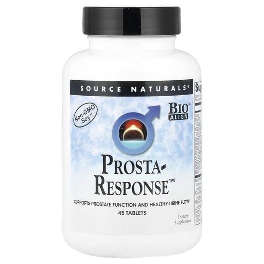 Основное фото товара Prosta-Response Основное фото товара Source Naturals, Поддержка простаты, Prosta-Response, 45 таблеток