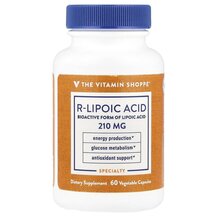 R-Lipoic Acid R-Липоевая кислота TheVitaminShoppe