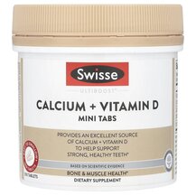 Ultiboost Calcium + Vitamin D Mini Tabs Кальций Swisse
