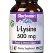 Фото товару Bluebonnet Nutrition, L-Lysine, L-Лізин, 100 капсул