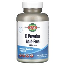 C Powder Acid-Free 4200 mg Витамин C KAL 227 г