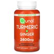 Фото товару Turmeric + Ginger 800 mg Фото товару Qunol, Turmeric + Ginger 800 mg, Екстракт кореня куркуми, 105 кап