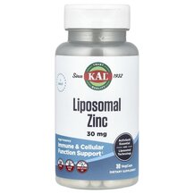 Ліпосомальний цинк Liposomal Zinc High Potency 30 mg KAL