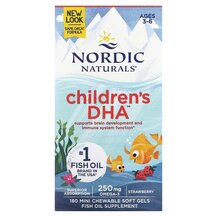 Children's DHA Strawberry Детская ДГК Nordic Naturals Children's DHA Strawberry Детская ДГК Nordic Naturals