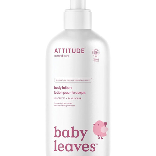 Основне фото товару Baby Leaves Natural Body Lotion - Fragrance-Free Основне фото товару Baby Leaves Natural Body Lotion - Fragrance-Free, Лосьон для тіла