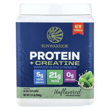 Креатин Protein + Creatine Unflavored Sunwarrior 504 г