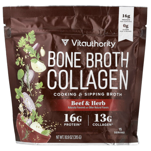 Основне фото товару Bone Broth Collagen Cooking & Sipping Broth Beef & Herb Основне фото товару Bone Broth Collagen Cooking & Sipping Broth Beef & Herb,
