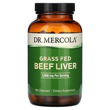 Grass Fed Beef Liver 500 mg Бычья печень Dr. Mercola