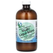 Мультивітаміни Multi Liqui-Mins World Organic 474 мл