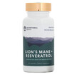Фото товара Lion's Mane + Resveratrol Фото товара Грибы Львиная грива, Lion's Mane + Resveratrol, 60 капсул