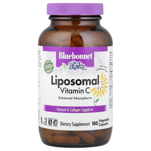Основное фото товара Liposomal Vitamin C Основное фото товара Витамин C Липосомальный, Liposomal Vitamin C, 180 капсул