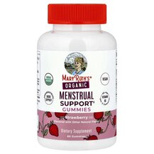 Organic Menstrual Support Gummies Strawberry Поддержка Organic Menstrual Support Gummies Strawberry Поддержка
