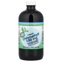 Liquid Chlorophyll 100 mg Хлорофилл World Organic 474 мл