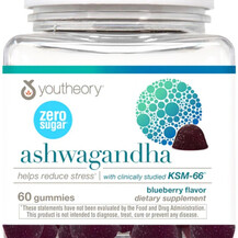 Ashwagandha Gummies Blueberry Flavor Ашваганда Youtheory